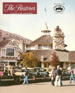 THE RESTORER - MODEL A - 1981 JAN/FEB - CROSS CANADA TOUR, STARTER REPAIR